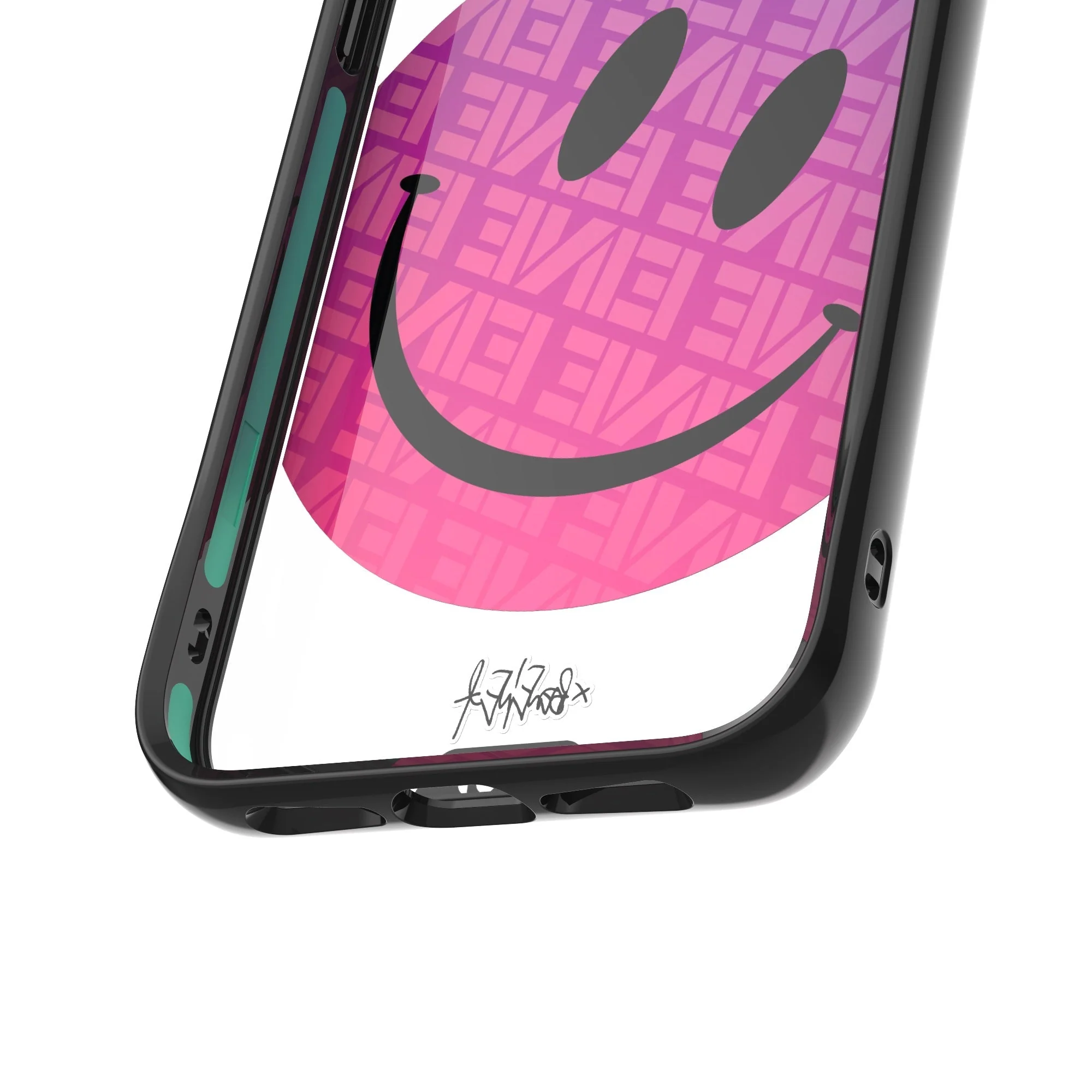 Pink Smiley Protective Phone Case - Ben Eine - Image 22