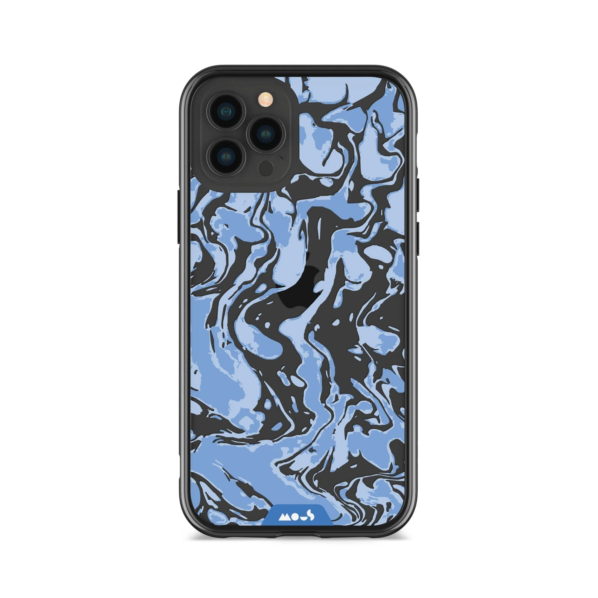 Sky Blue Protective Phone Case - Marbled - Image 23